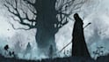 create dark art illustration