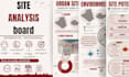create architectural site analysis boards