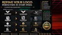 fix logo imperfections and redesign