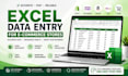 do excel data entry for ecommerce stores