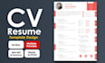 write an executive resume and professional CV