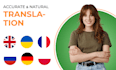 provide accurate and natural translation in multiple languages