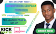 design, setup and market kickstarter indiegogo crowdfunding pre launch page