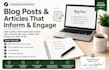 write engaging SEO optimized blog articles
