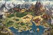 draw a wonderful custom fantasy map