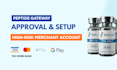 build ruo peptide website with payment gateway