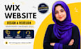 design or redesign a responsive wix website