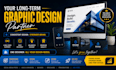 be your expert graphic designer for b2b branding and marketing