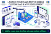develop custom bubble io web app, bubble saas, no code website, bubble mvp saas