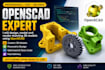 create parametric 3d models and custom designs in openscad