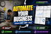 develop custom CRM erp and business automation software