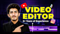 be your instgram reel editor and youtube short editor