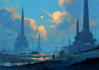 design sci fi art, concept art, sci fi art illustration