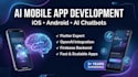 do ai mobile app development, ios android app, ai chatbot as flutter developer