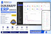 make billing erp software with inventory management, accounting