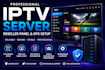 install and manage iptv server with epg and user control