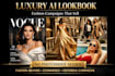create luxury ai fashion lookbook campaigns