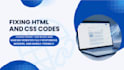 fix HTML CSS code and make website responsive