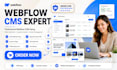 webflow cms setup webflow cms collection  webflow content management