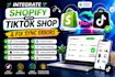 integrate shopify with tiktok shop and fix sync errors