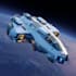 draw high quality spaceship concept