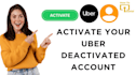 reactivate your deactivated instacart, uber eat, spark, amazon flex account
