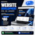 build a professional website using HTML CSS javascript