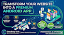 convert your website into a professional android app