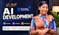 build ai website ai chatbot ai mobile app app development ai software