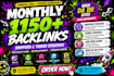 do a monthly drip feed tiered backlinks for SEO