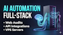 build ai process automations and custom full stack web solutions