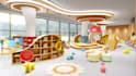 design kindergarten renovation kids playroom preschool reading room and toy area