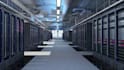realistic 3d data center, storage home, server network design