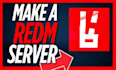 create custom redm rp server with scripts, maps and advanced features