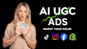 create premium ai ugc content for tiktok instagram reels  facebook ads