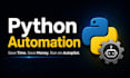 automate repetitive tasks with a custom python script