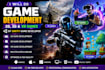 do game development in 3d, 2d, VR game by unity game developer