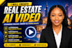 make cinematic ai real estate walkthrough video ads