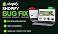 fix shopify bugs, collections, navigation and store issues