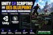 do unity c sharp scripting and ue5 blueprint game mechanics programming