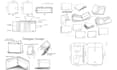 design bag, backpack, handbag, wallet, luggage tech pack and concept