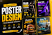 modern business poster design