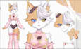 draw live2d vtuber model, live2d rigging, anime vtuber avatar, vtuber commission