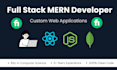 develop full stack mern application with mongodb express react node