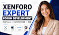 install, customize, fix and develop xenforo, mybb, phpbb forum website