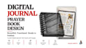 design a christian devotional journal, prayer journal, bible study on canva