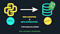 write custom python scripts for web scraping and