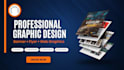 do professional graphic design, flyer, banner, and  web graphic