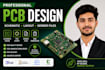design professional pcb layouts and schematics