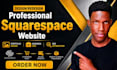 design, develop, or redesign squarespace website, squarespace website redesign